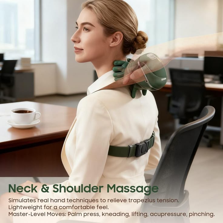 The Science of Deep Tissue: Releasing the Trapezius Muscle with Precision Massagers